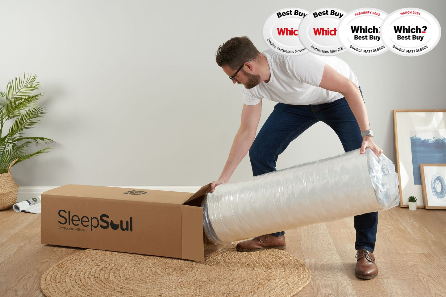 SleepSoul Heaven Double Mattress