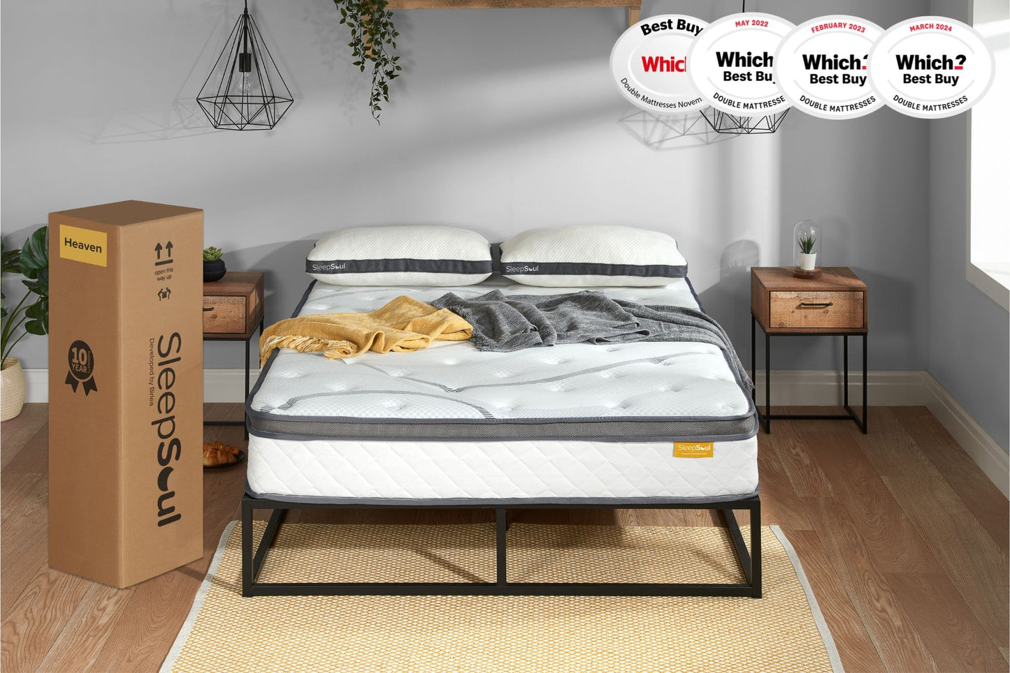 SleepSoul Heaven Double Mattress
