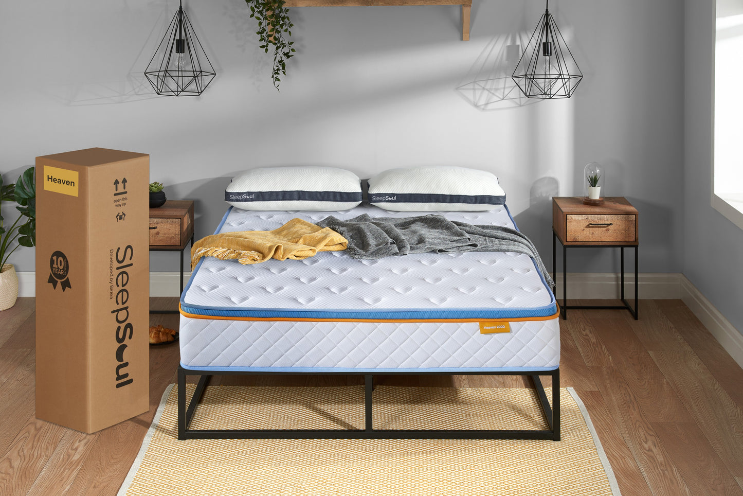 SleepSoul Heaven 2000 Double Mattress