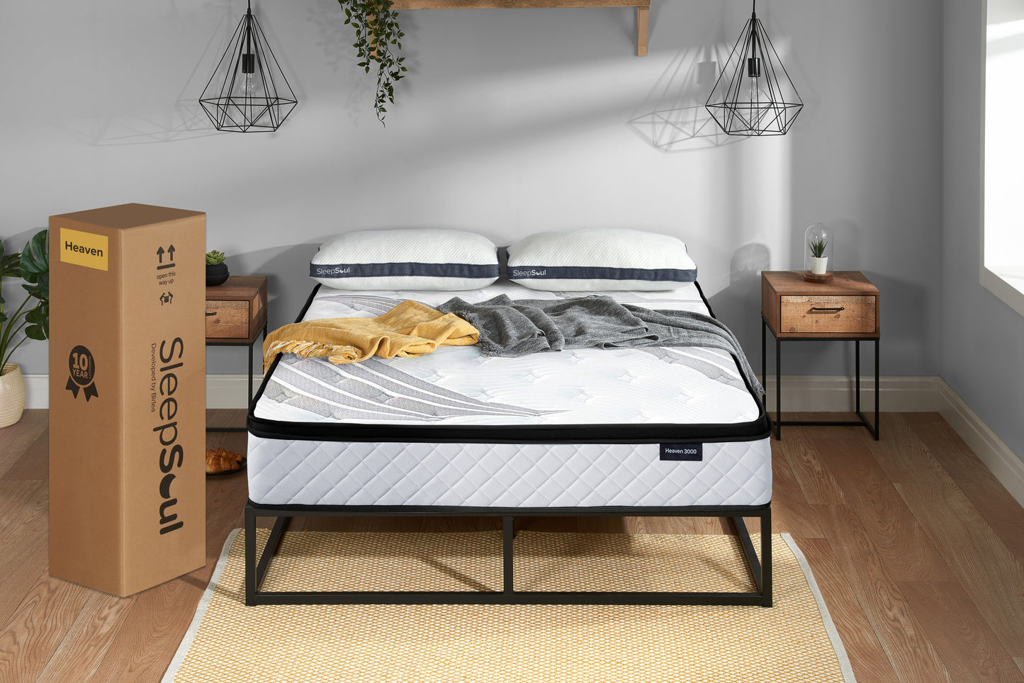SleepSoul Heaven 3000 Double Mattress