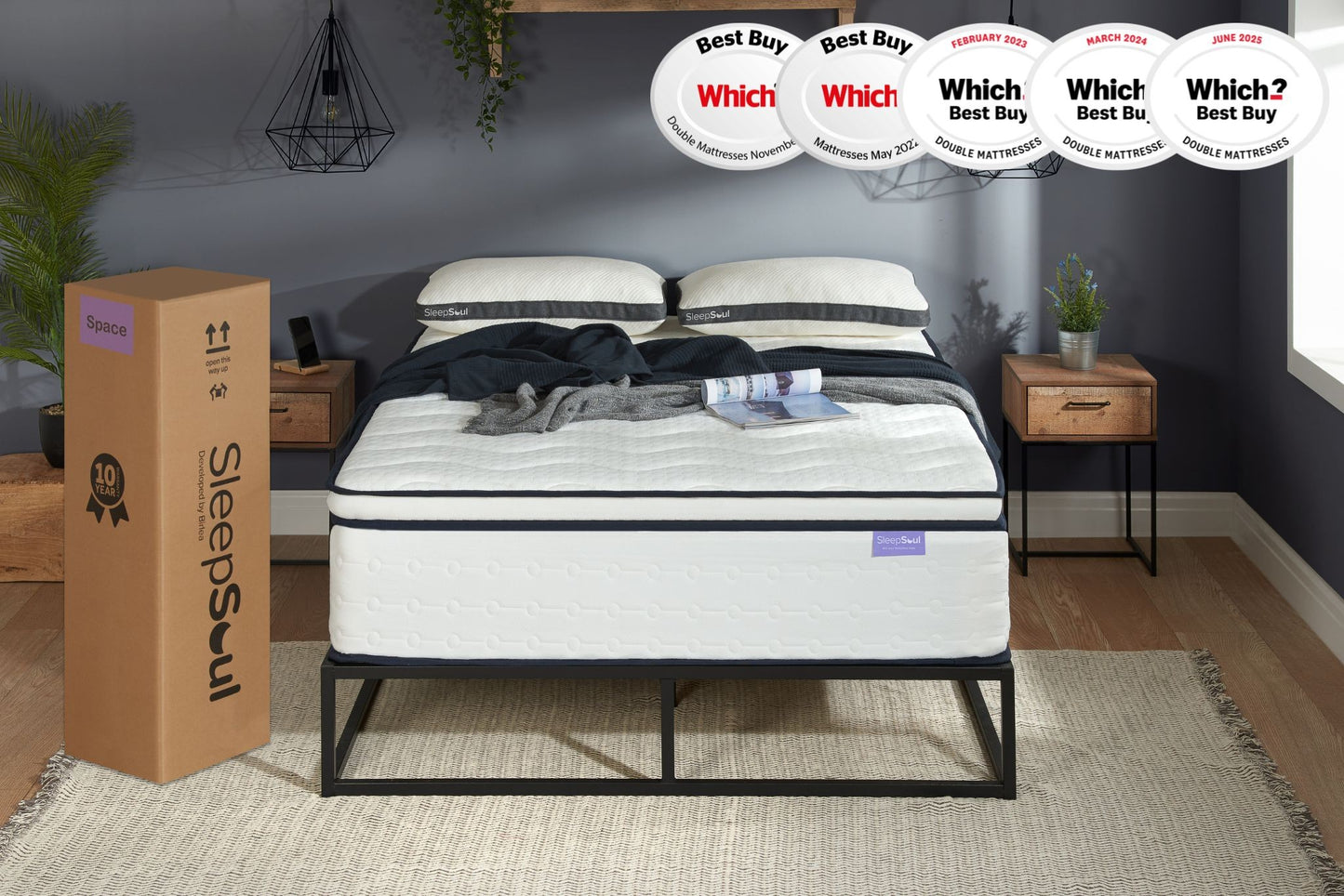SleepSoul Space Double Mattress