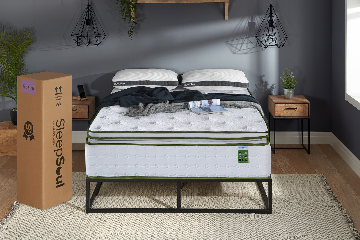 SleepSoul Space Orthopaedic Double Mattress