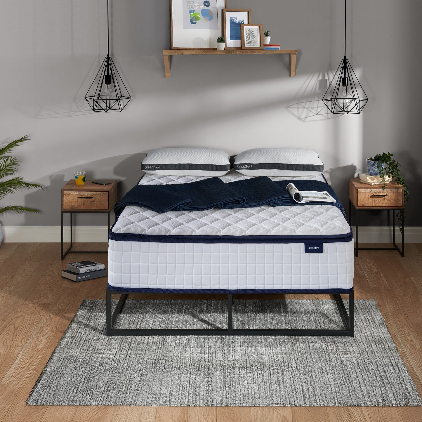 SleepSoul Bliss 1500 King Mattress