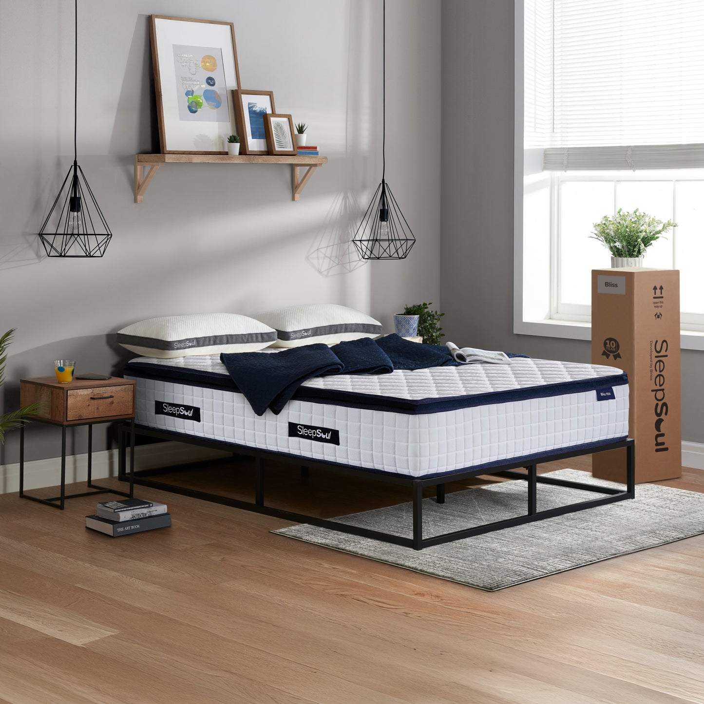 SleepSoul Bliss 1500 King Mattress