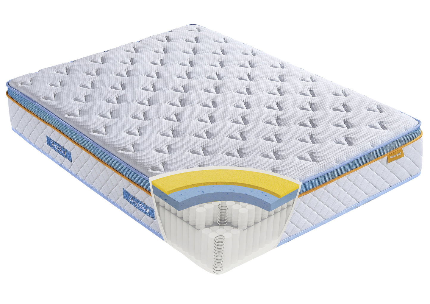 SleepSoul Heaven 2000 King Mattress
