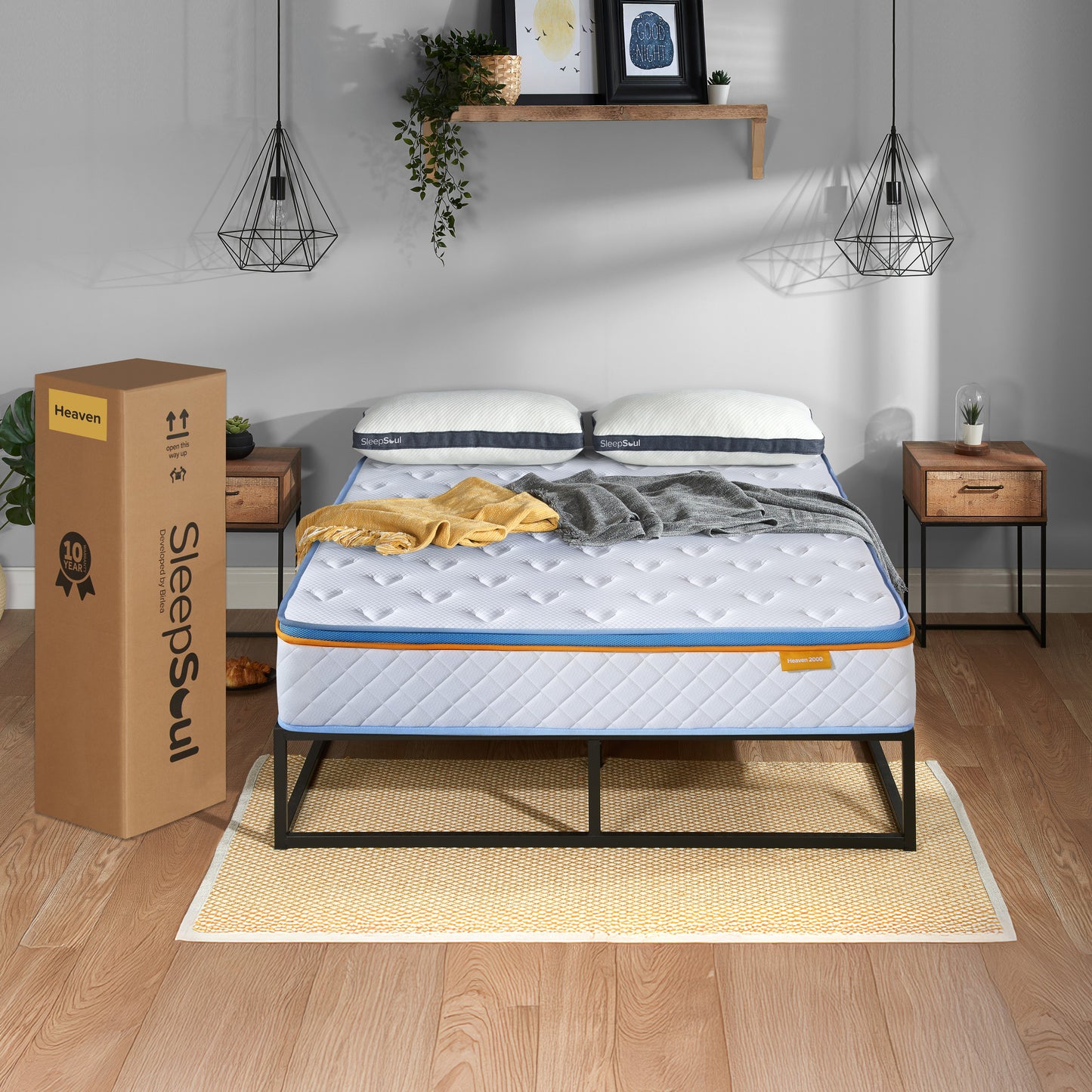 SleepSoul Heaven 2000 King Mattress