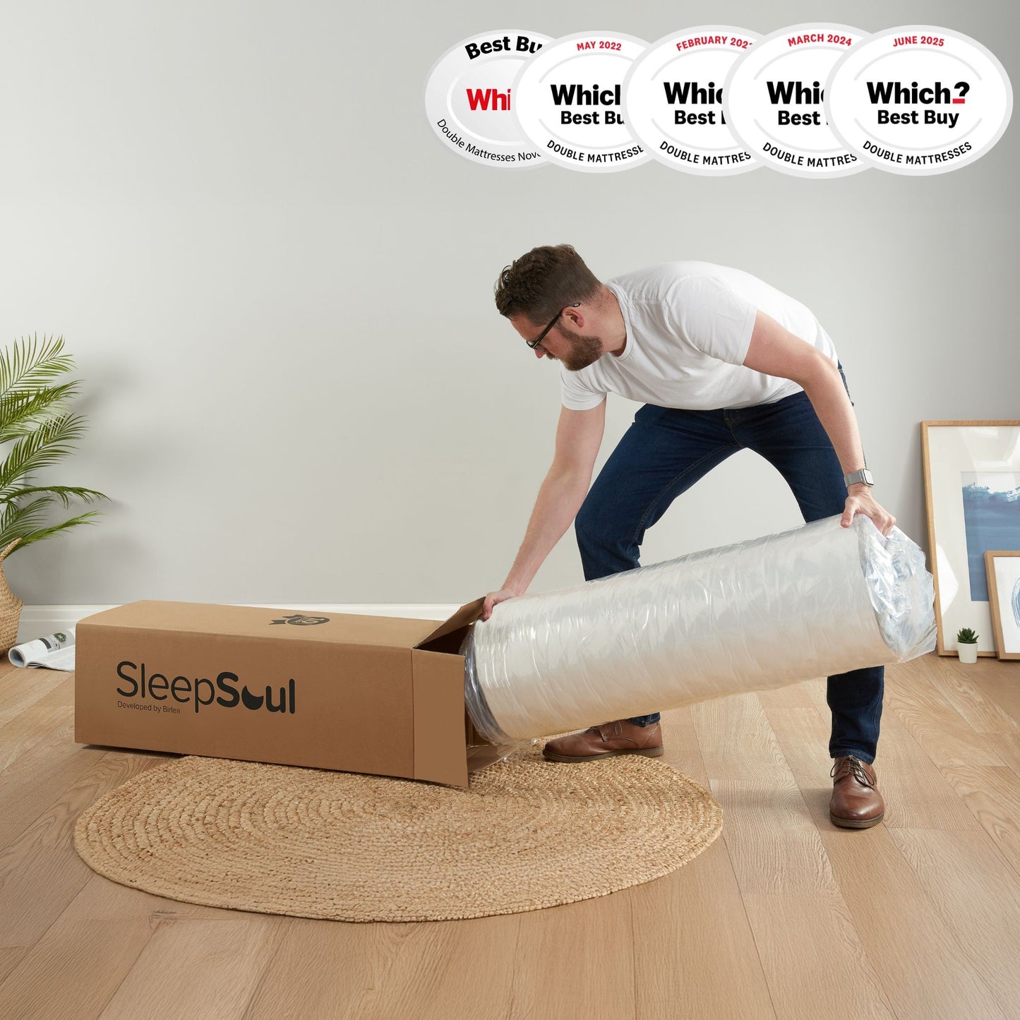 SleepSoul Space King Mattress