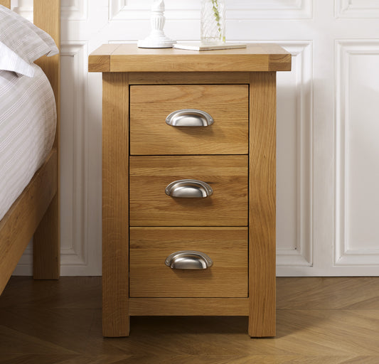 Woburn Large 3 Drawer Bedside